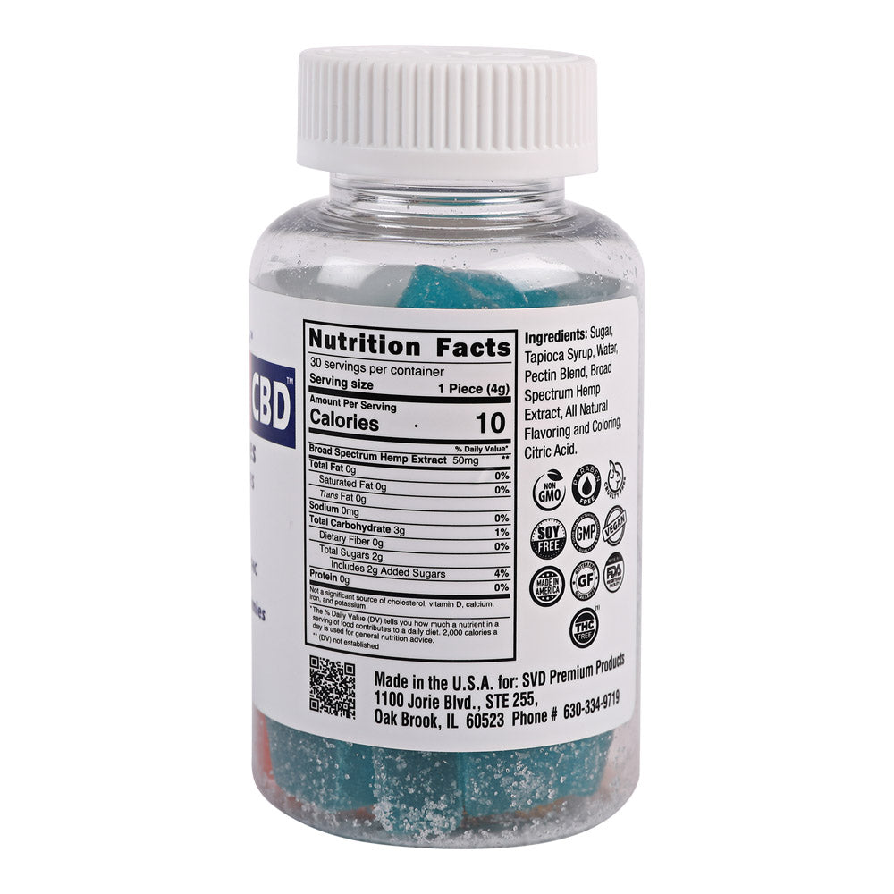 AmourCBD™ Gummies, 50mg CBD, 20 count