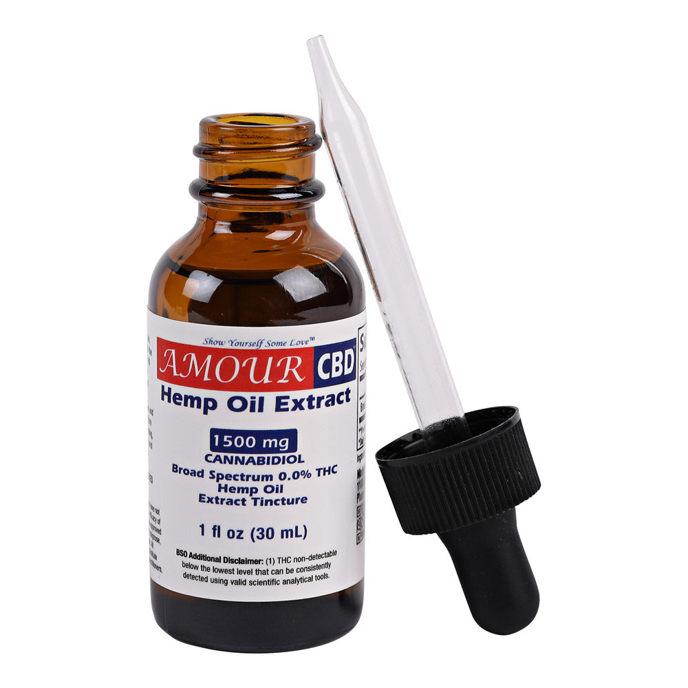 AmourCBD™ Oil, 1oz (30ml), 1500mg strength