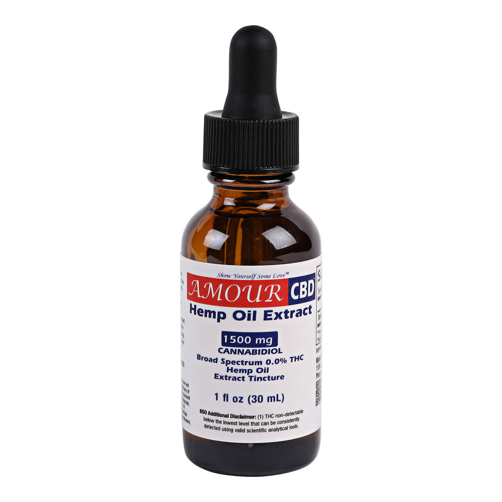 AmourCBD™ Oil, 1oz (30ml), 1500mg strength