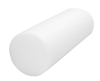 CanDo Foam Roller White Open Cell Foam