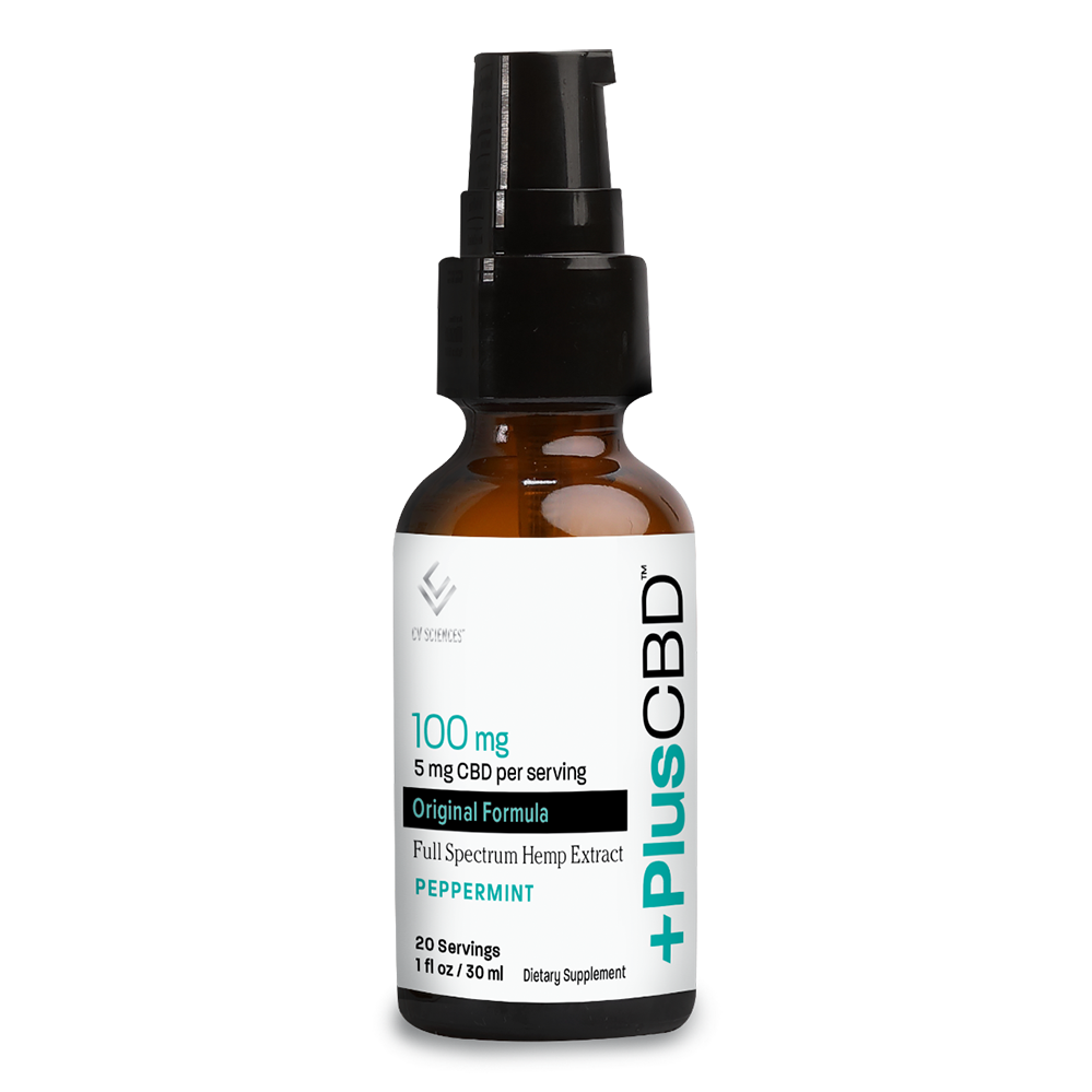 PlusCBD Oil Spray - 1oz Peppermint