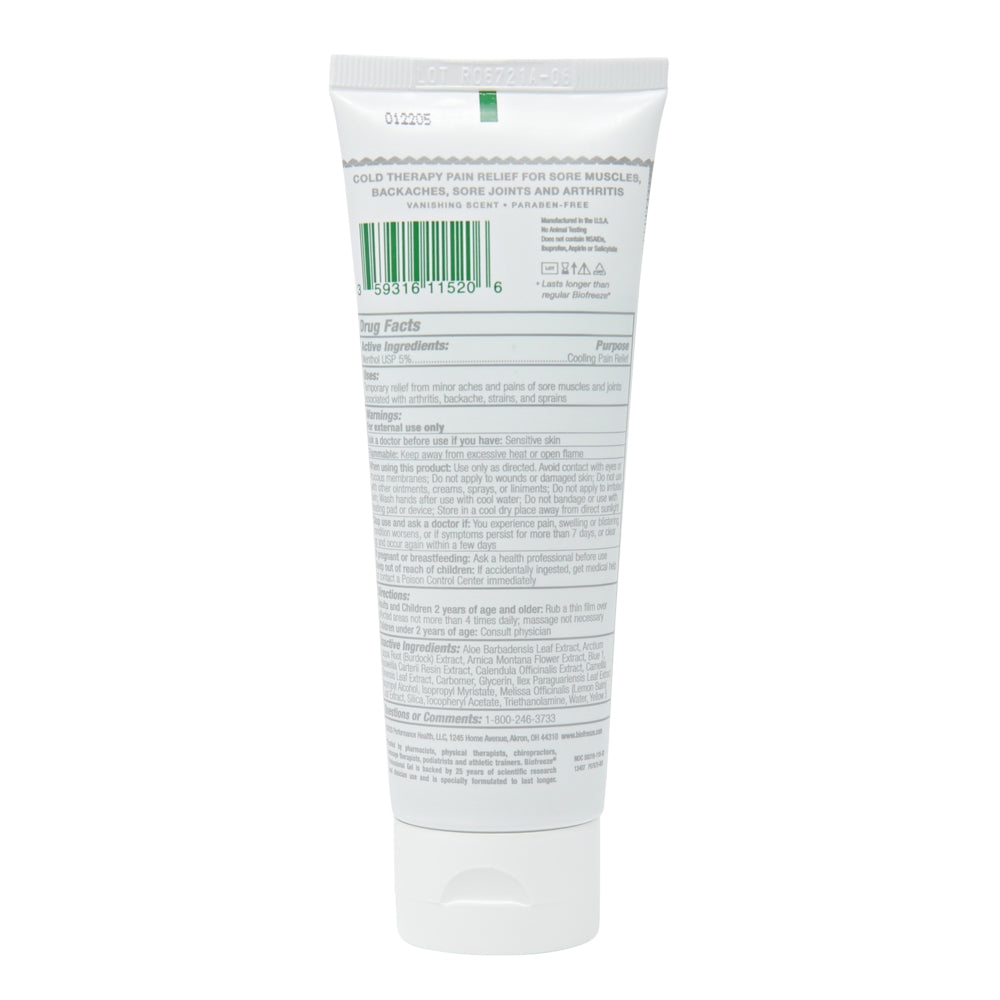 BioFreeze® Gel 4oz Tube