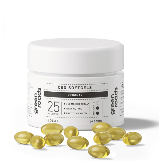 Green Roads Wellness CBD Capsules - 750 MG